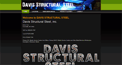 Desktop Screenshot of davisstructuralsteel.com